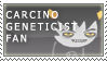 carcinoGeneticist Fan Stamp by RyujiDicey