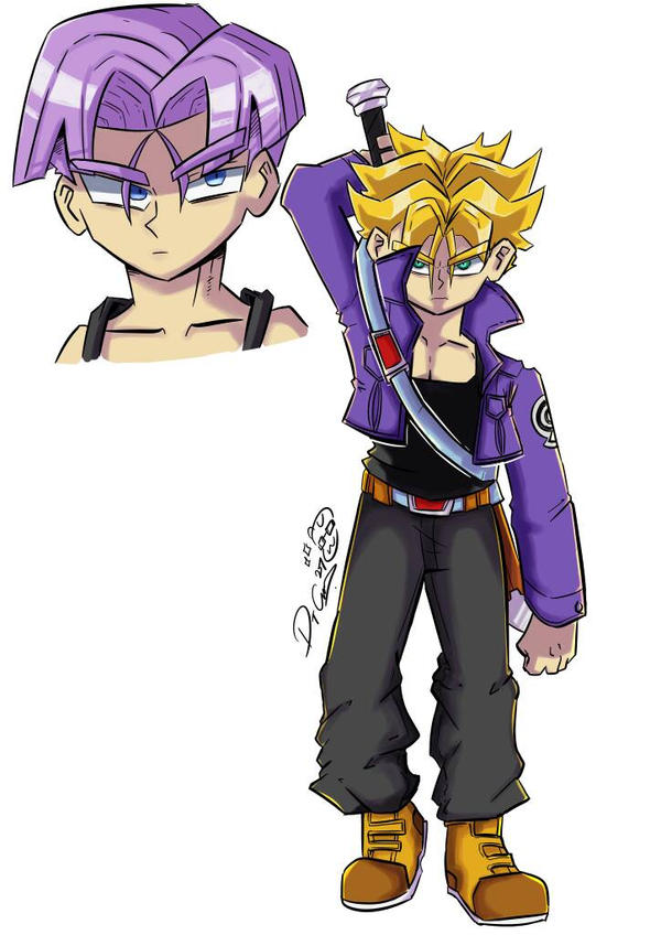 Trunks (DBZ) by DanteTheCamel27 on DeviantArt
