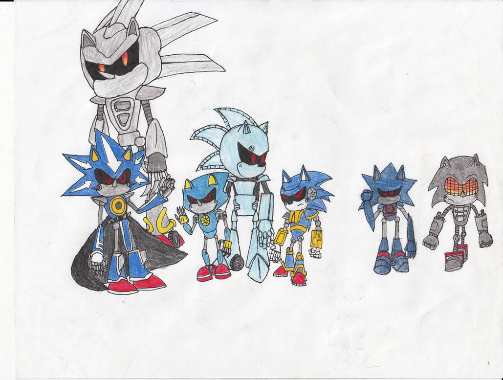 Art Loopersum — Metal Sonic Week, Part 3: Mecha Sonic Mk. 3 Aim