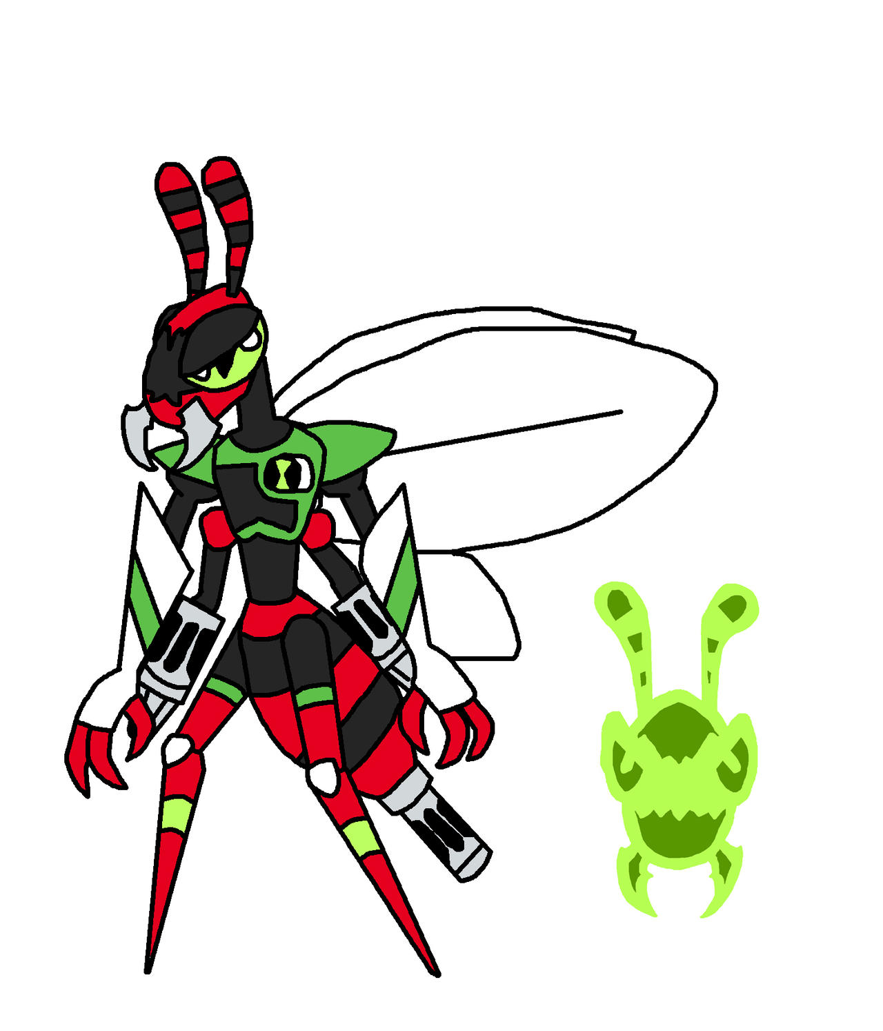 (Red Color)-Pyrobee by Spyro2108 on DeviantArt