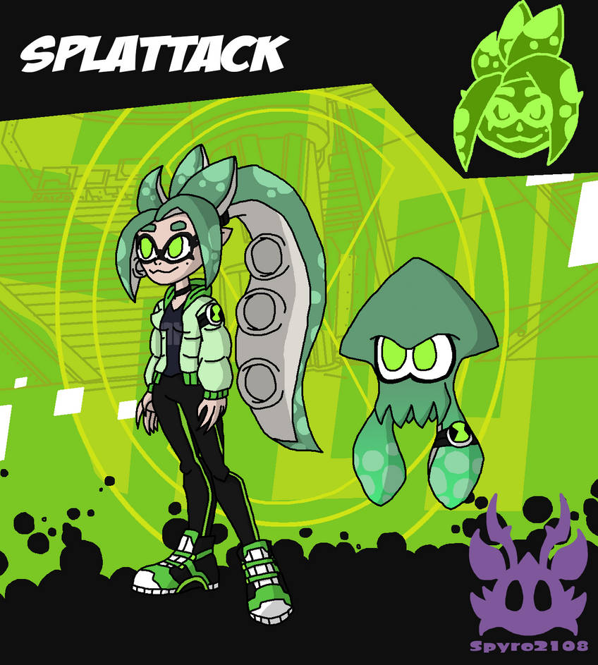 Be10 Crossover Alien: Splattack by Spyro2108 on DeviantArt