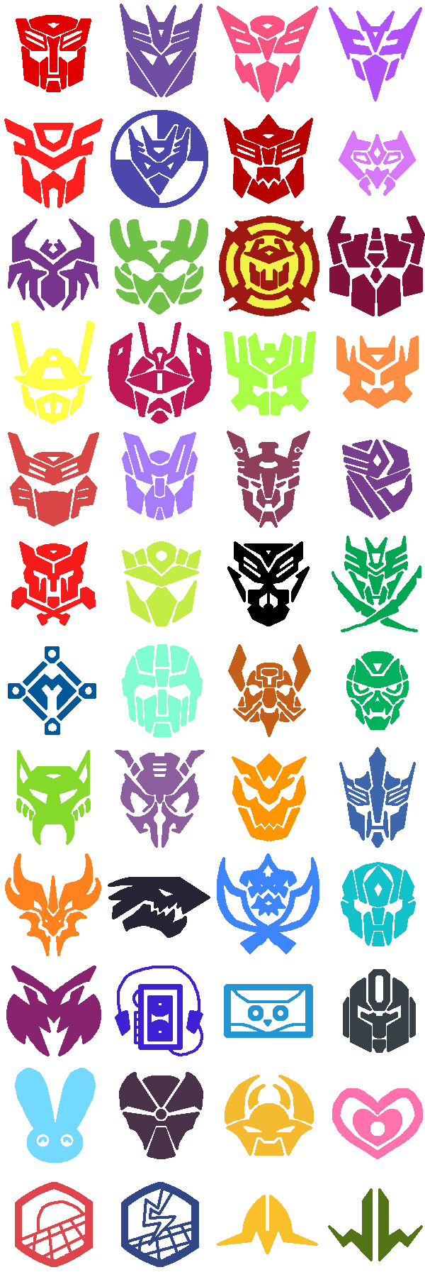 Transformer Ranks Transformers After War: Insignias by Spyro2108 on DeviantArt