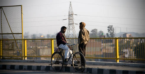 the Eiffel Tower in Delhi