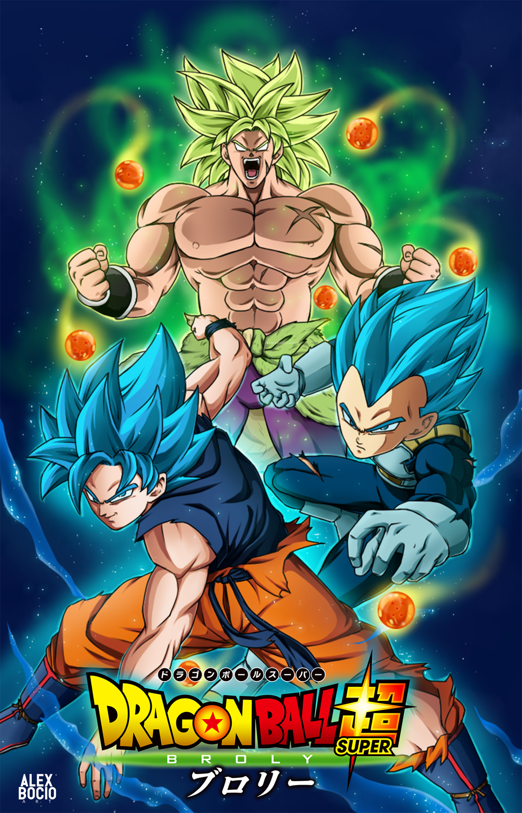 Dragon Ball super:broly (poster) by alexbocioart on DeviantArt Dragon Ball super:broly (poster) by alexbocioart on DeviantArt