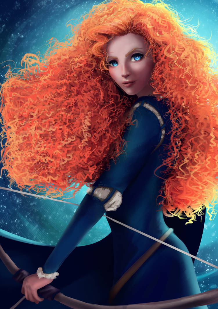 Brave Merida Fanart by DearFellowArtist on DeviantArt
