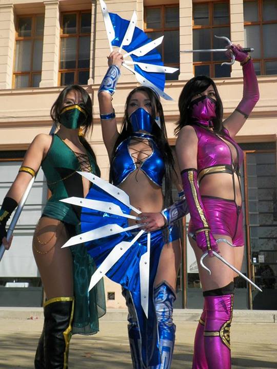 Jade, Kitana and Mileena from Mortal Kombat 9