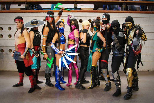 Mortal Kombat Cosplay Group from Chile