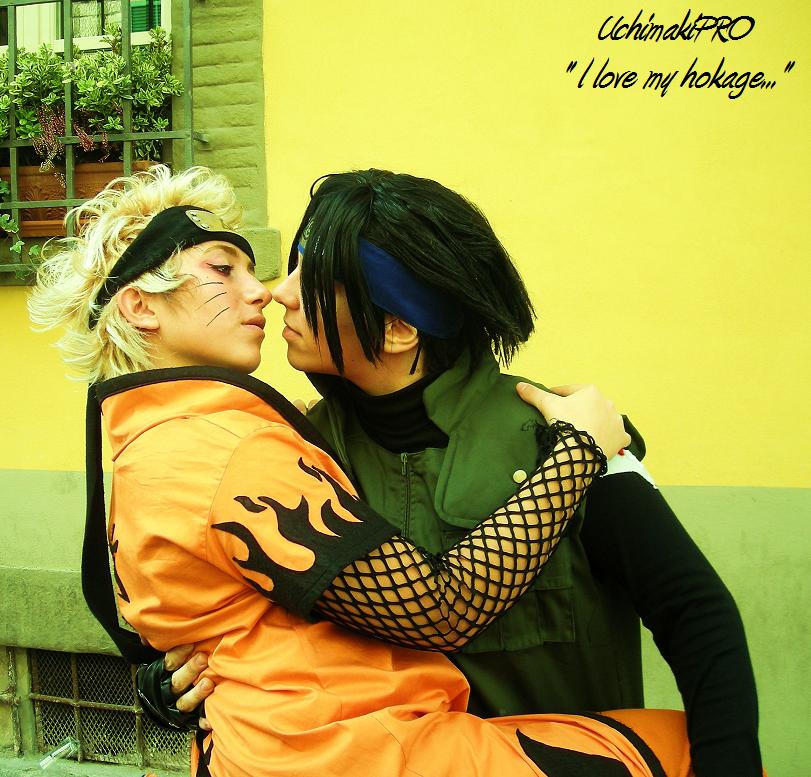 kiss me mr.hokage...