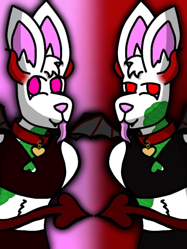 Cute little demon rabbitile things by balloonboybunny on DeviantArt