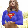 Supergirl clothed