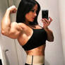 Arielle Biceps Selfie