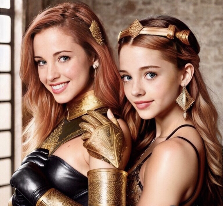 Queen Florence and Princess Robine by Turbo99 on DeviantArt