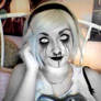 grimdark rose makeup yeehaw