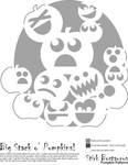 Pumpkin Pattern - Stack by Stirk-Bostaurus
