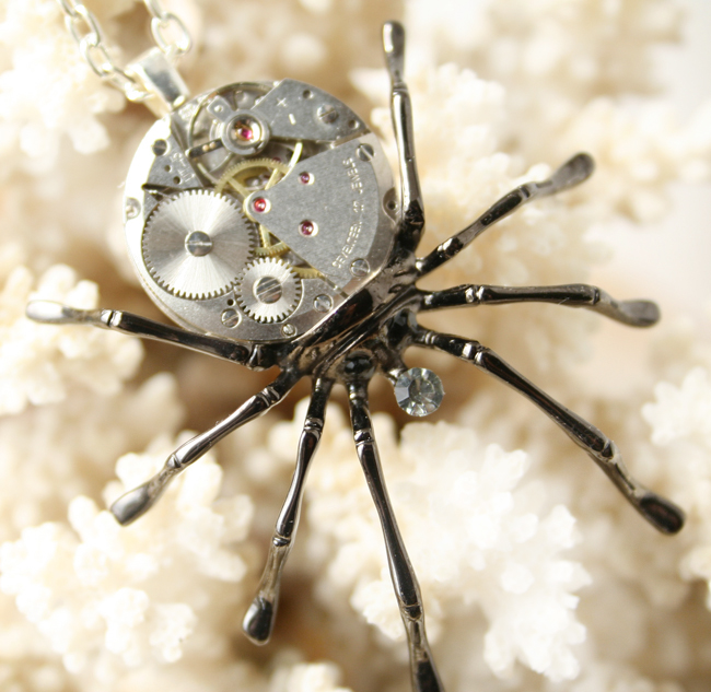 Steampunk Gothic Spider