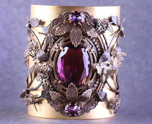 Gothic Cuff Inspired By Nature