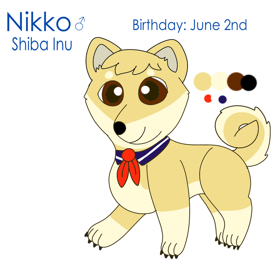 Nikko Ref by Carol-the-Cat on DeviantArt