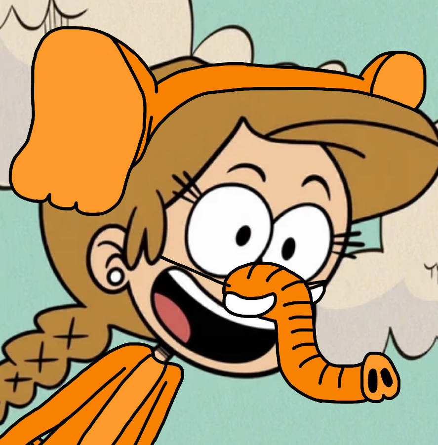 Girl Jordan In An Orange Colored Elephant Costume By Finnthejedi1025 On Girl Jordan In An Orange Colored Elephant Costume By Finnthejedi1025 On