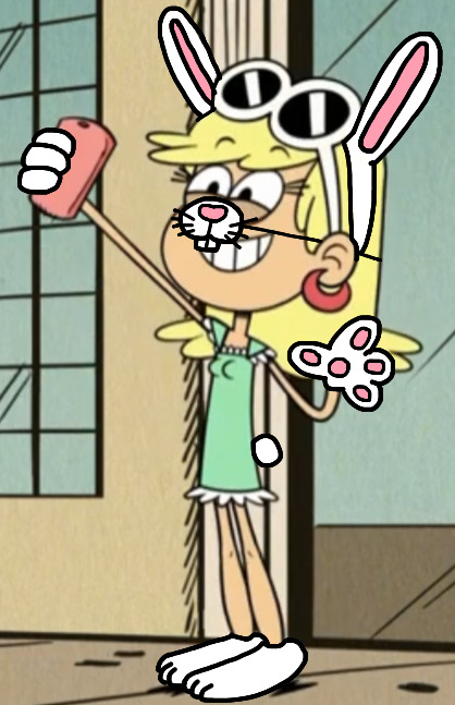 Leni's Bunny Rabbit Selfie by FinntheJedi1025 on DeviantArt