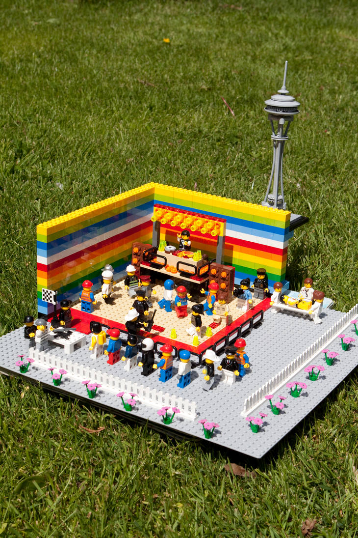 Lego Rave by alostfraggle on DeviantArt
