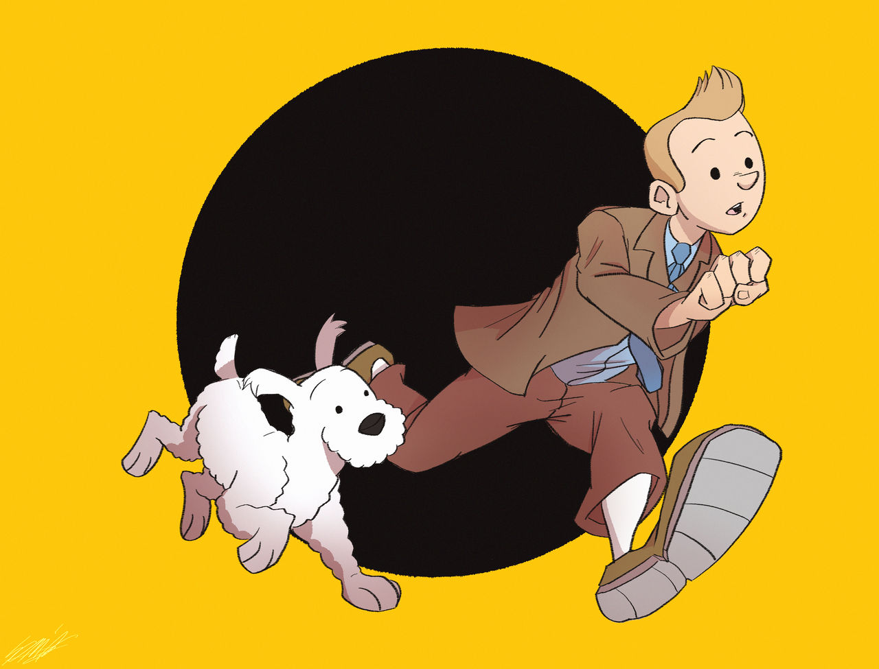 Tintin Deviantart The Adventure of Tintin by ArtisterMan on DeviantArt