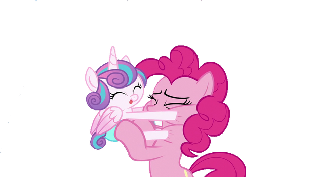 Pinkie Pie and Flurry Heart Vector