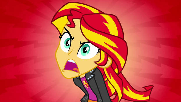 Sunset Shimmer Angry