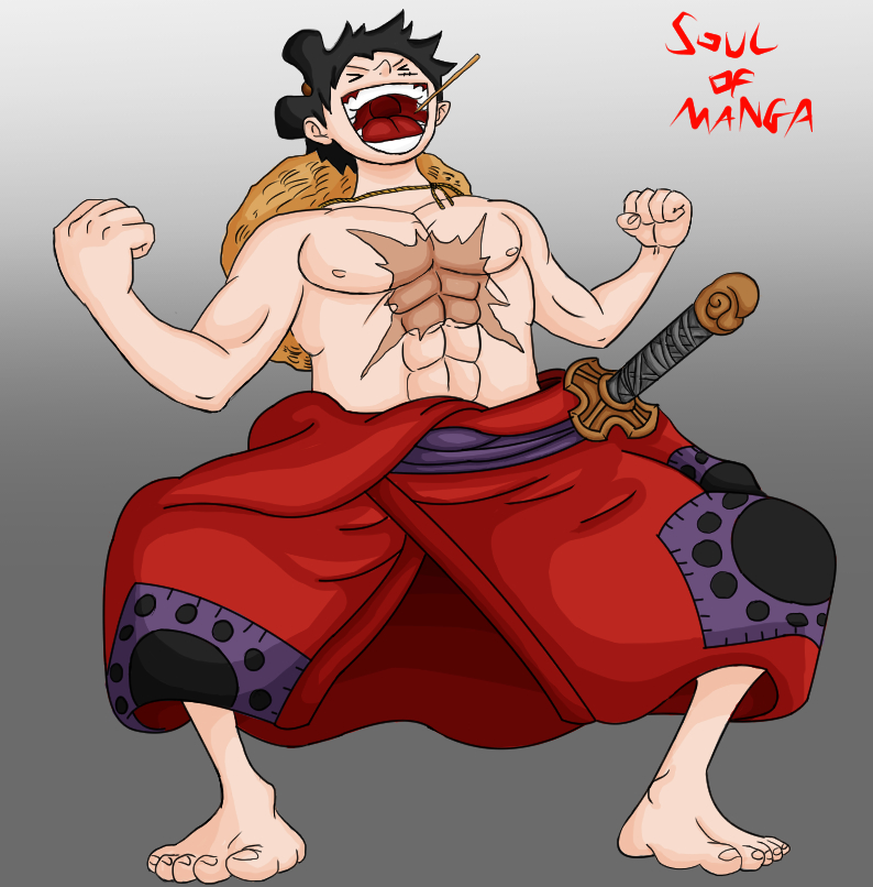 One Piece 916 Luffy Sumo By S0ulofmanga On Deviantart