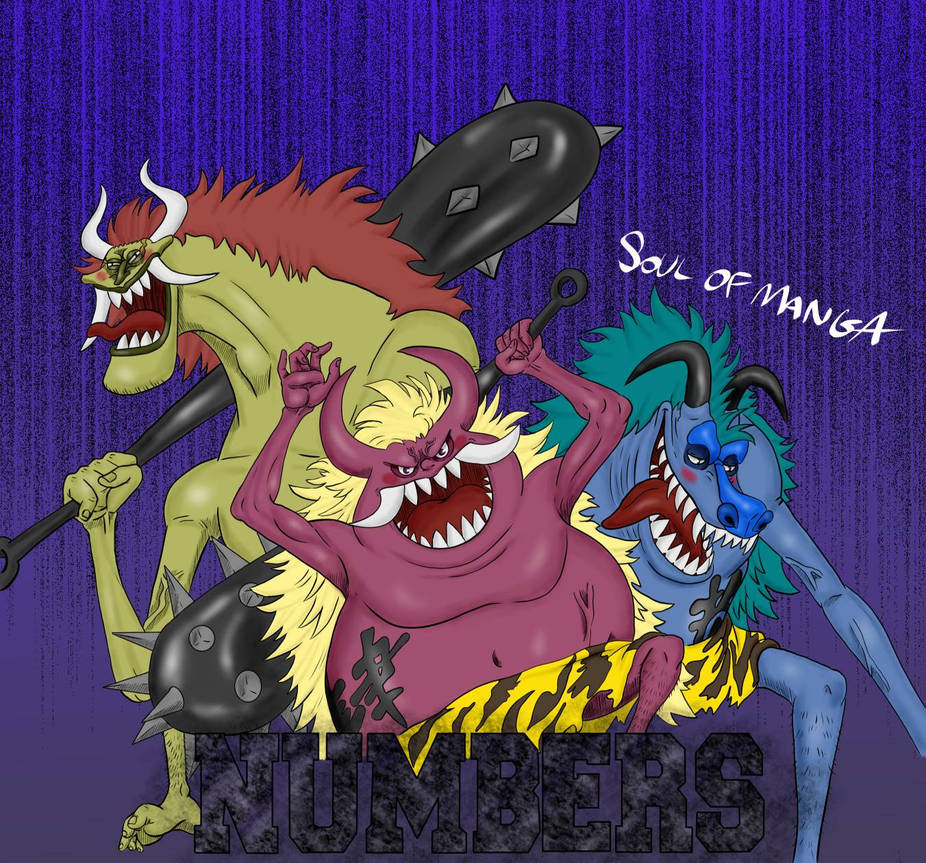 Numbers One Piece By S0ulofmanga On Deviantart Numbers One Piece By S0ulofmanga On Deviantart