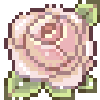 Pixel Rose Badge