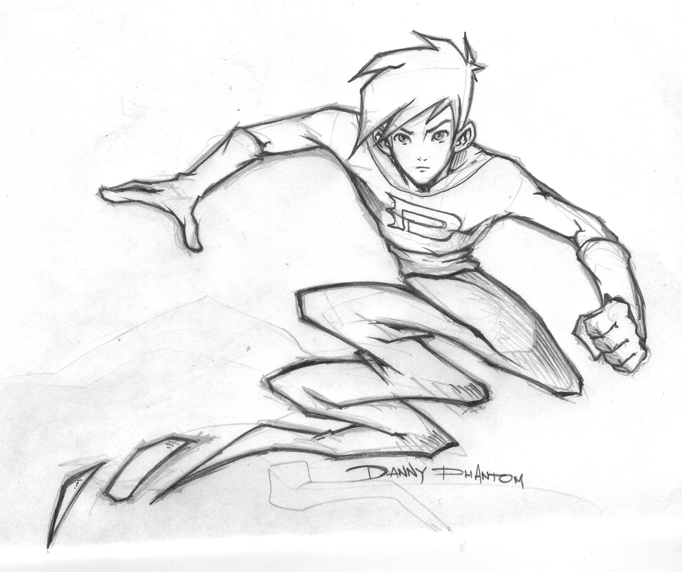 Danny Phantom pencils