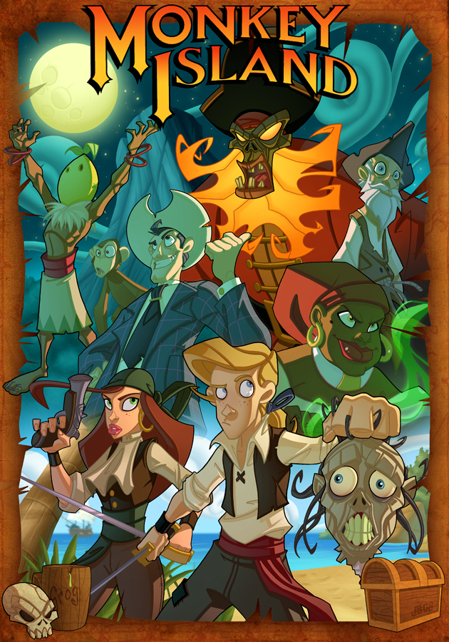 The Secret of Monkey Island by Javas