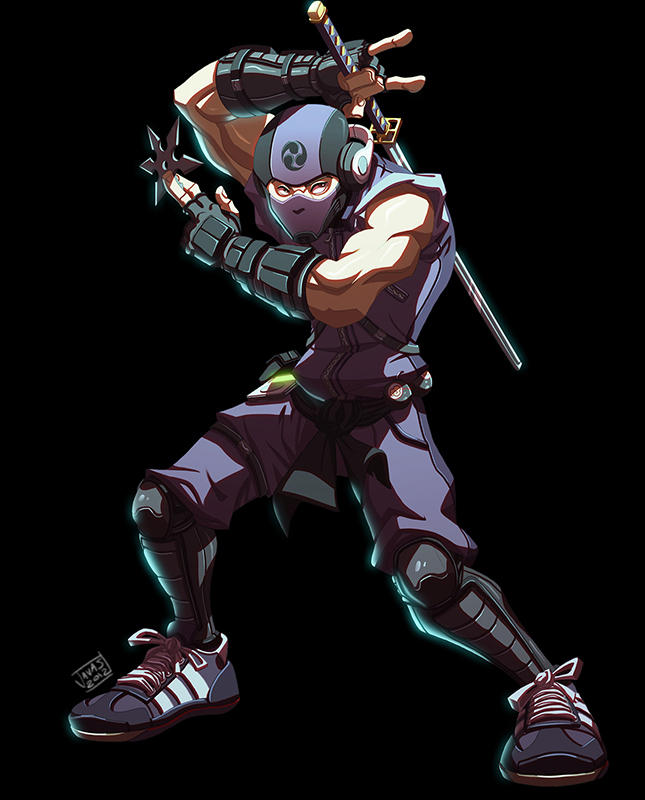 Ninja Character Design by Javas on DeviantArt