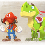 Mario and Yoshi