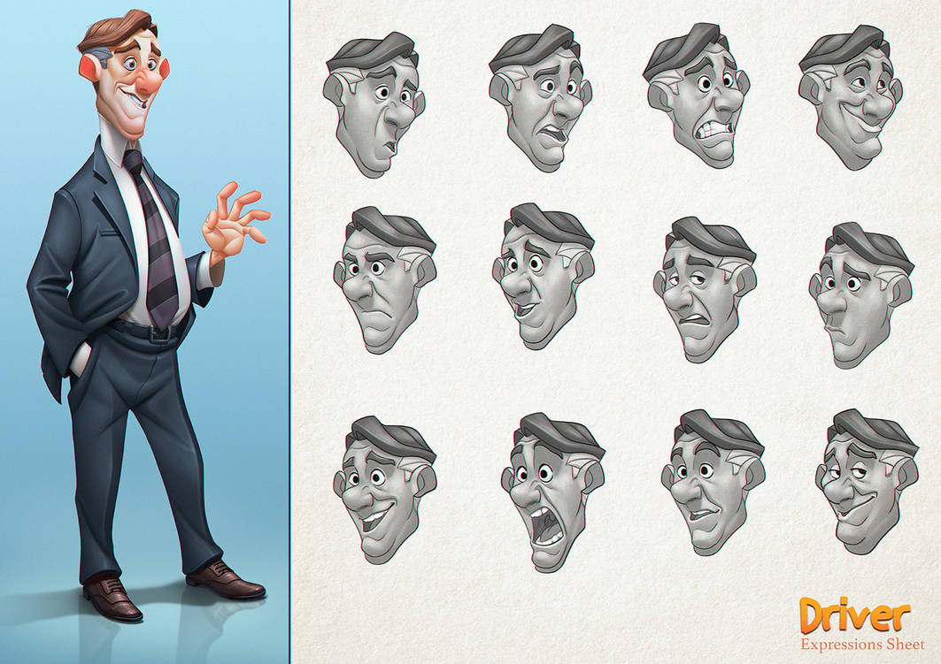 Key Driver Character Picture Driver Character Design by Javas on DeviantArt