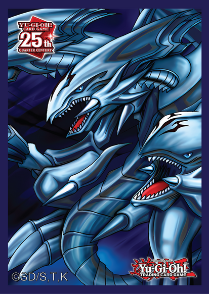 yugioh blue eyes ultimate dragon card sleeves 50ct Holographic Flashing (Blue-Eyes White Dragon) Top Loading Trading Deck Protector for YuGiOh/Japanese Sized Cards 63x90mm (A03) : Toys & Games 55 sleeves per pack YuGiOh Konami Official Duelist Card