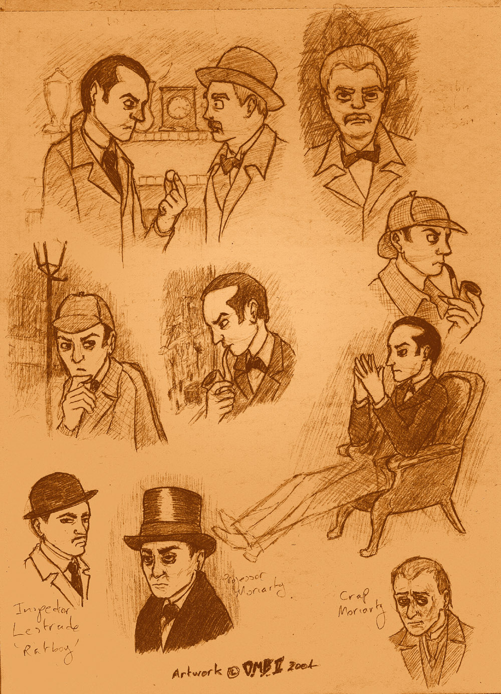 Sherlock Holmes design 1