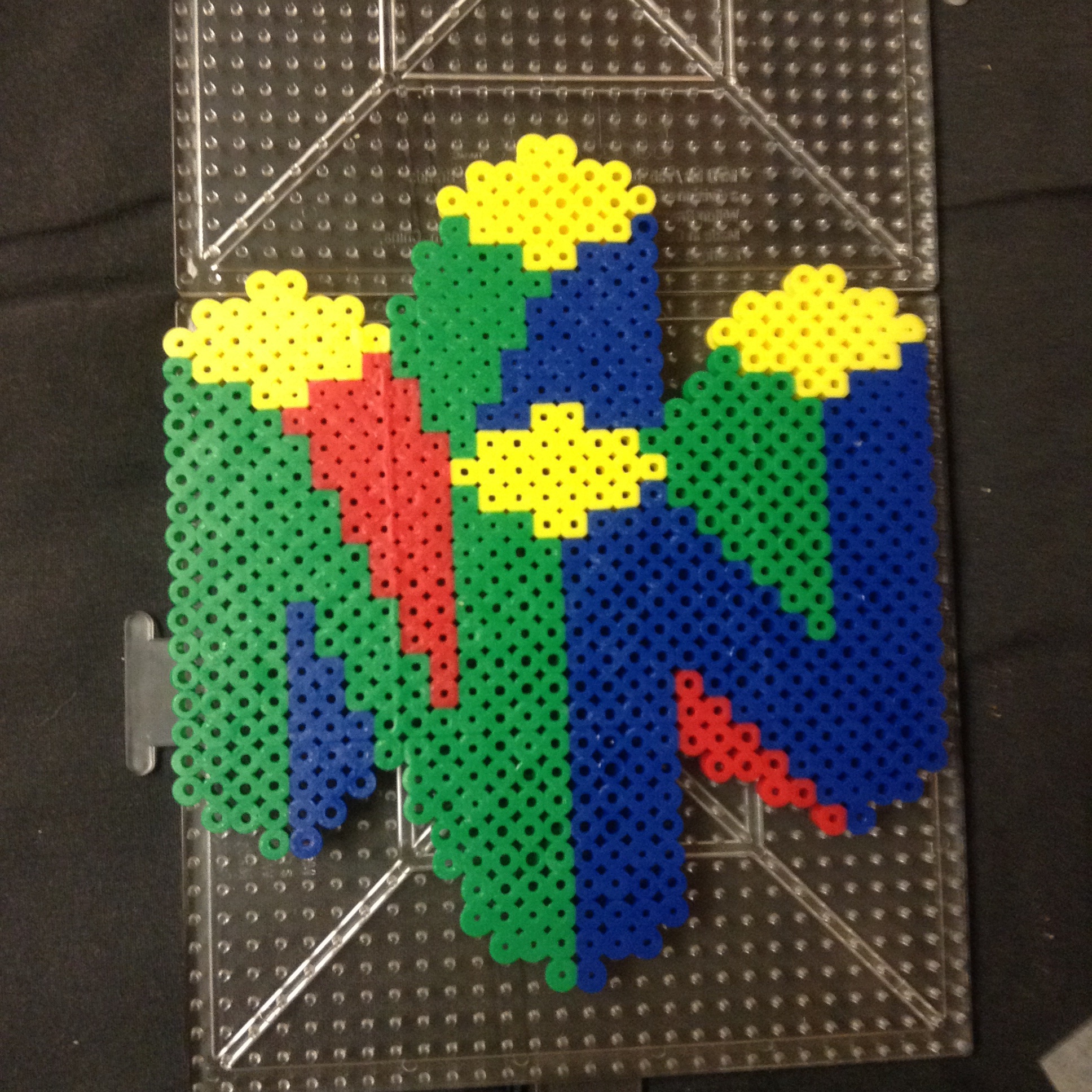 Perler N64 logo