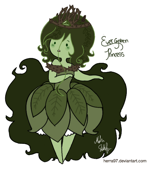 Evergreen Princess (colored)