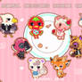 Animal Crossing Cookie Charms