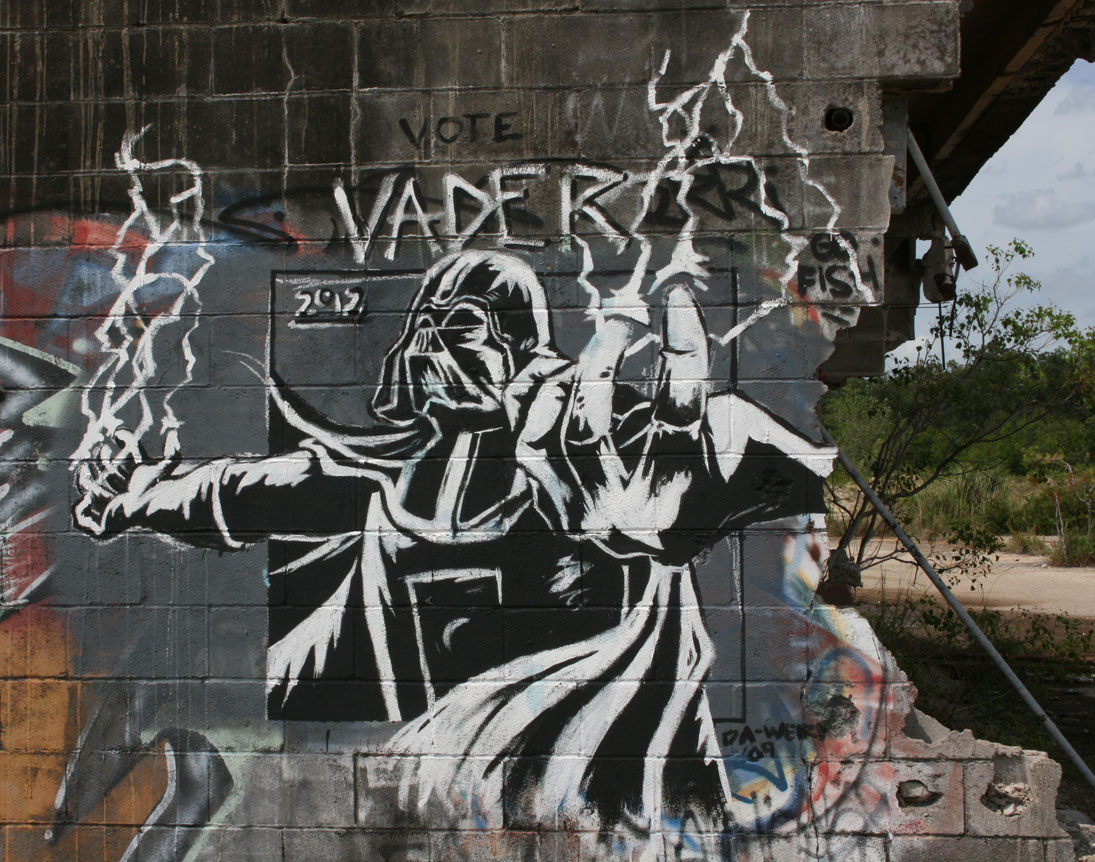 Darth Vader Graffiti