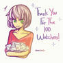 Thank you for the 100 watchers!