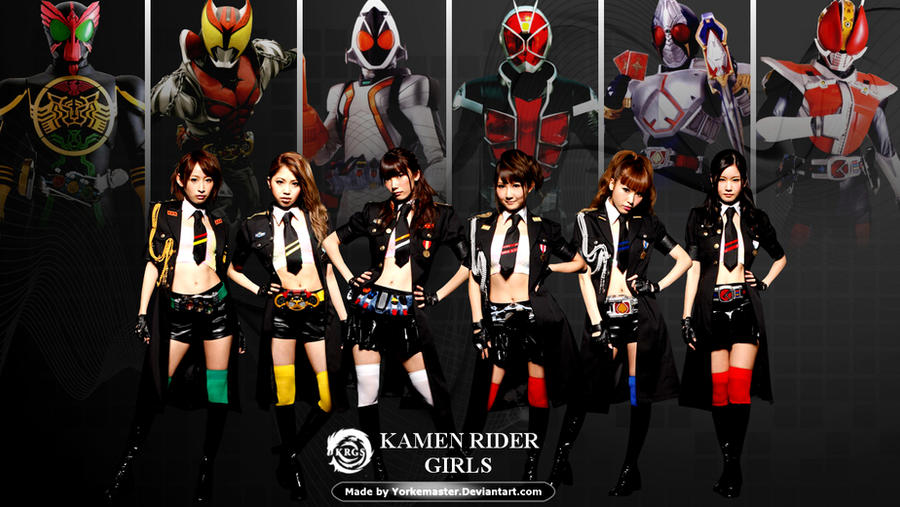 Kamen Rider girls by YorkeMaster on DeviantArt