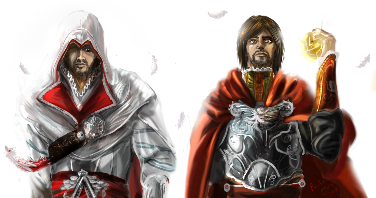 Ezio and Cesare