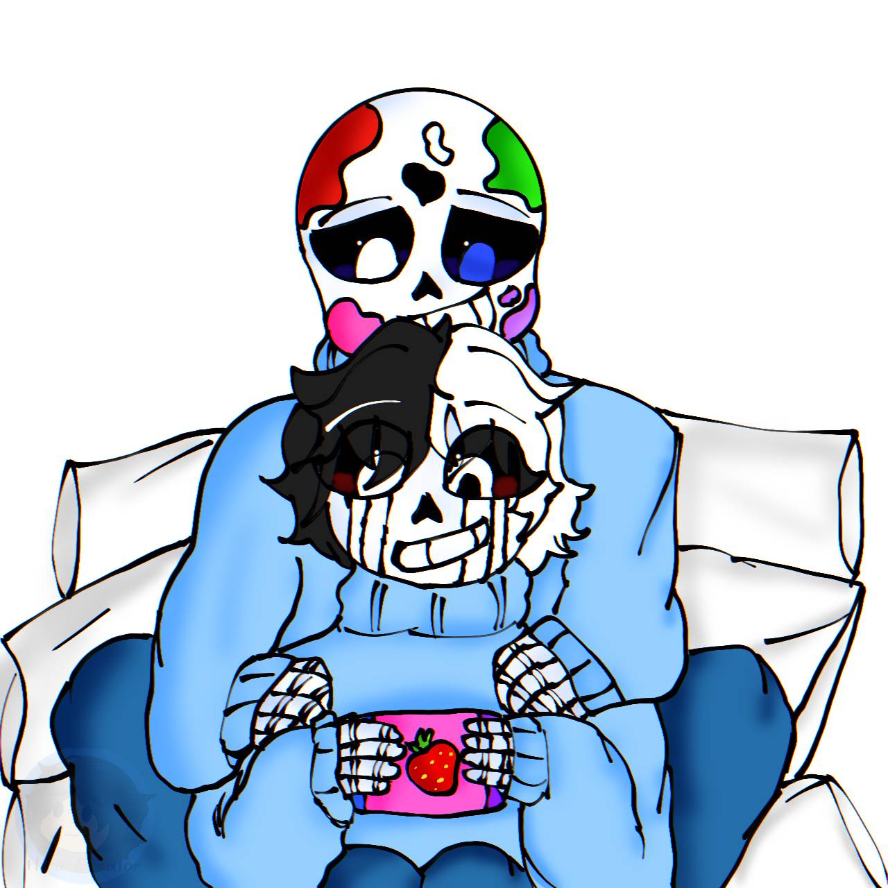 Cross sans by yaYa-n on DeviantArt