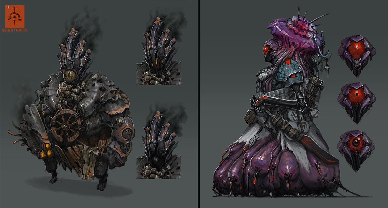 Substrata NPC's 1 by fightpunch