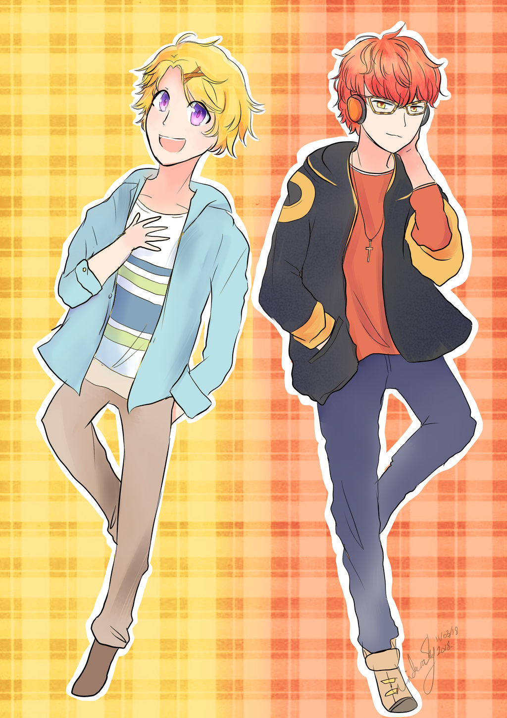 Yoosung and 707