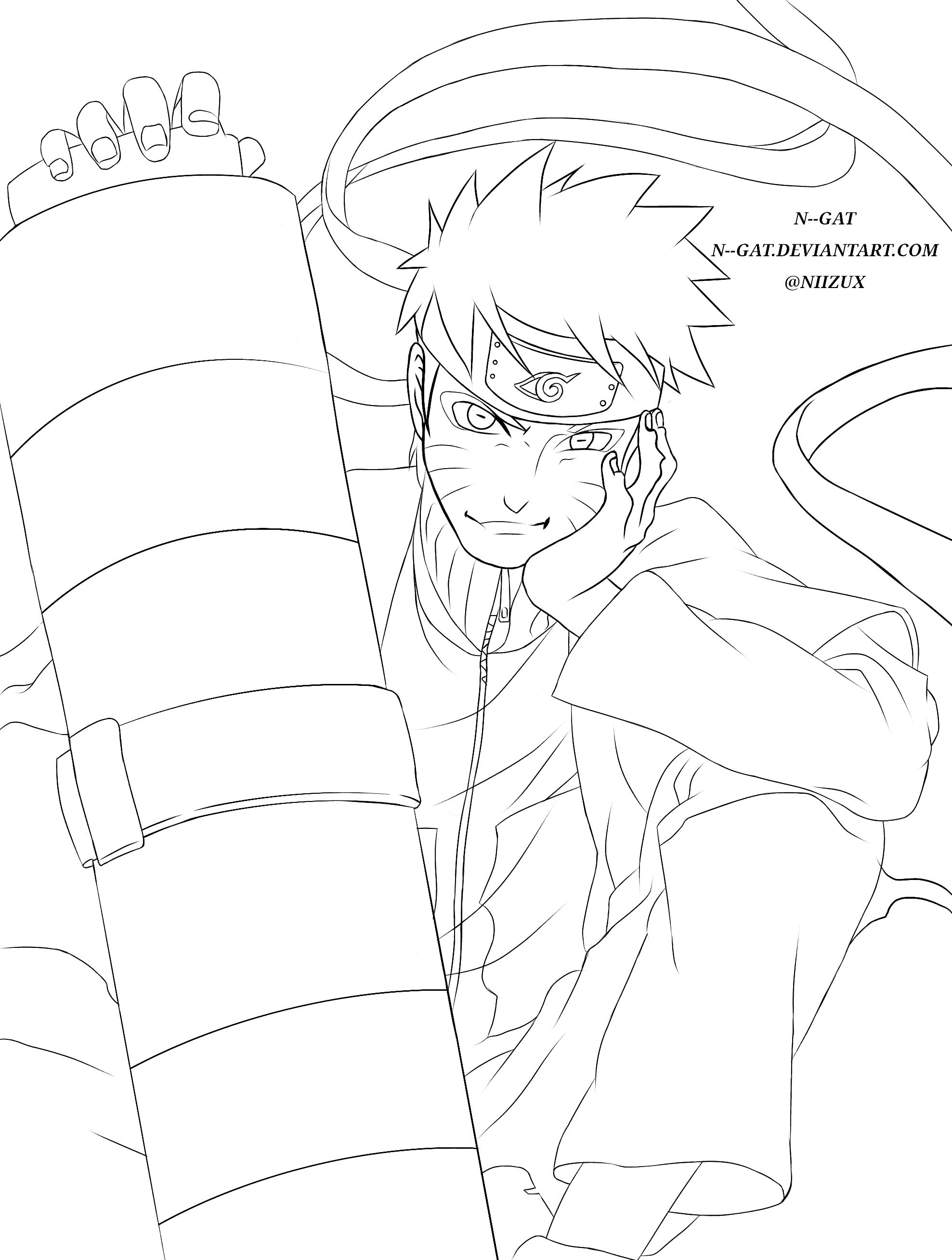 Naruto sketch by grei10 on DeviantArt