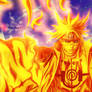 Naruto Minato_golden_Phoenix Coloring by : N--GAT