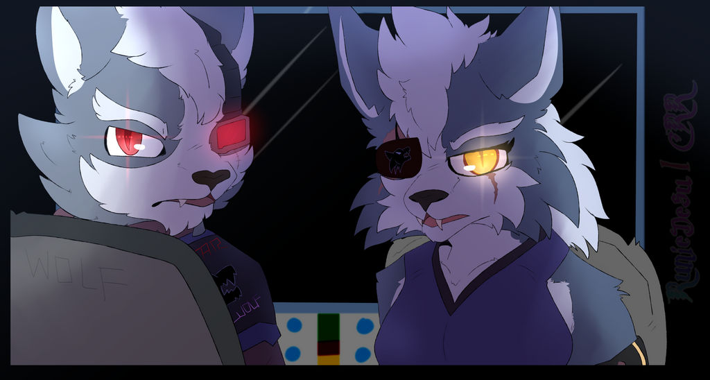Wolves Sf :SF:Wolf n Wolfa by RunieDesu on DeviantArt